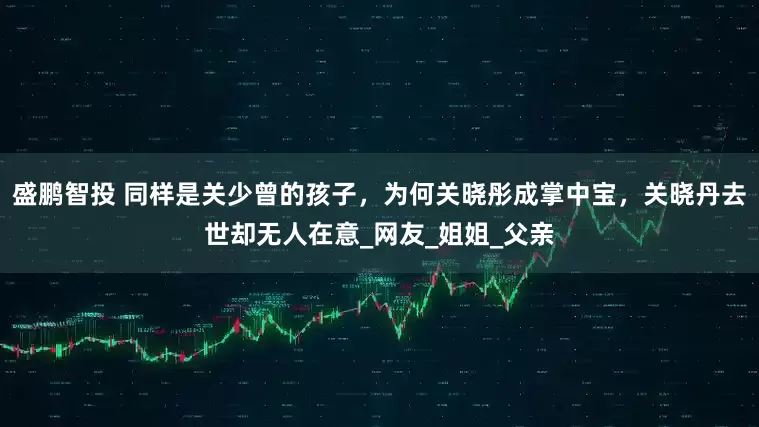 盛鹏智投 同样是关少曾的孩子，为何关晓彤成掌中宝，关晓丹去世却无人在意_网友_姐姐_父亲